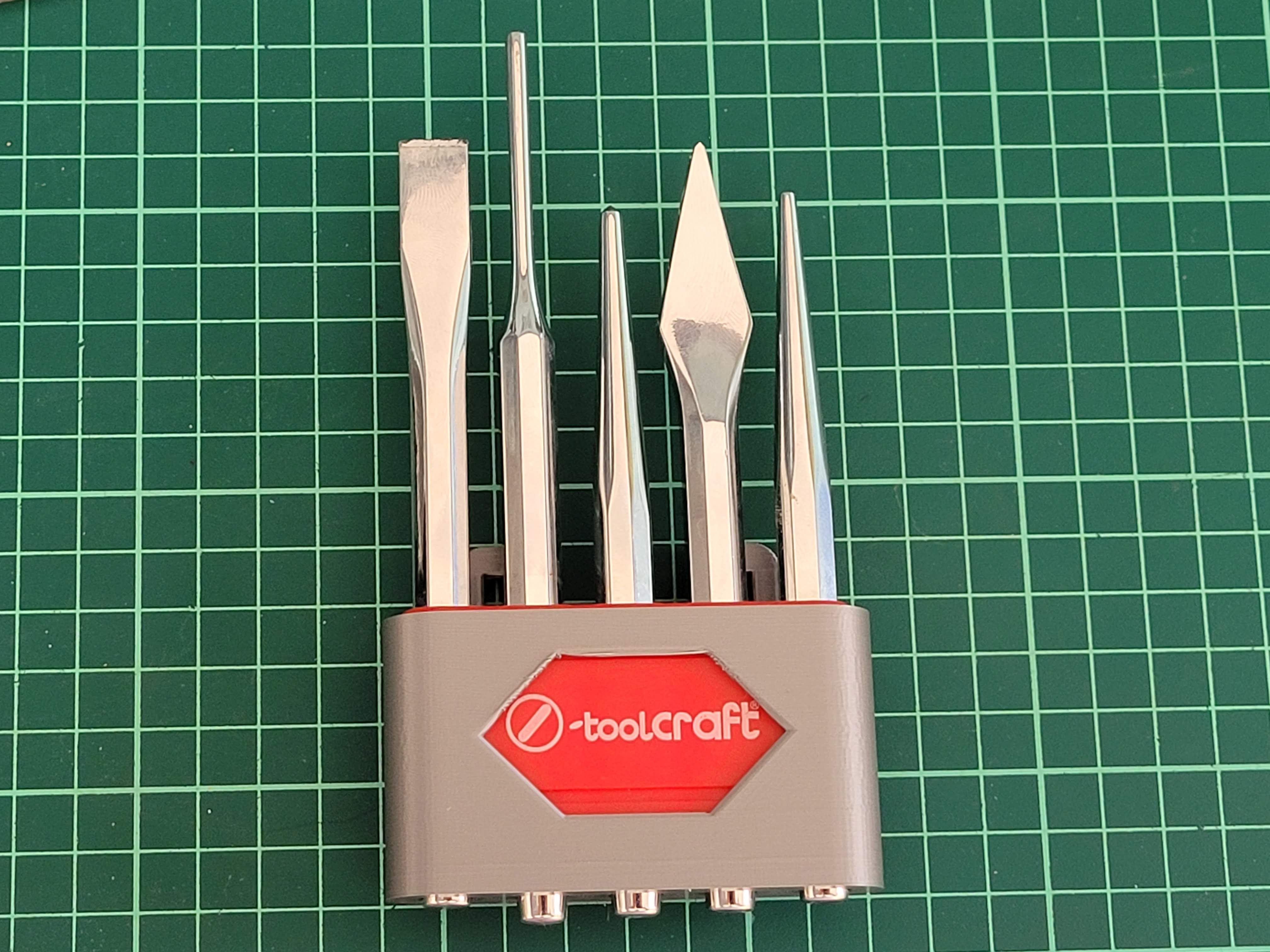 Chisel set holder IKEA SKADIS by Olo Deepdelver Download free STL