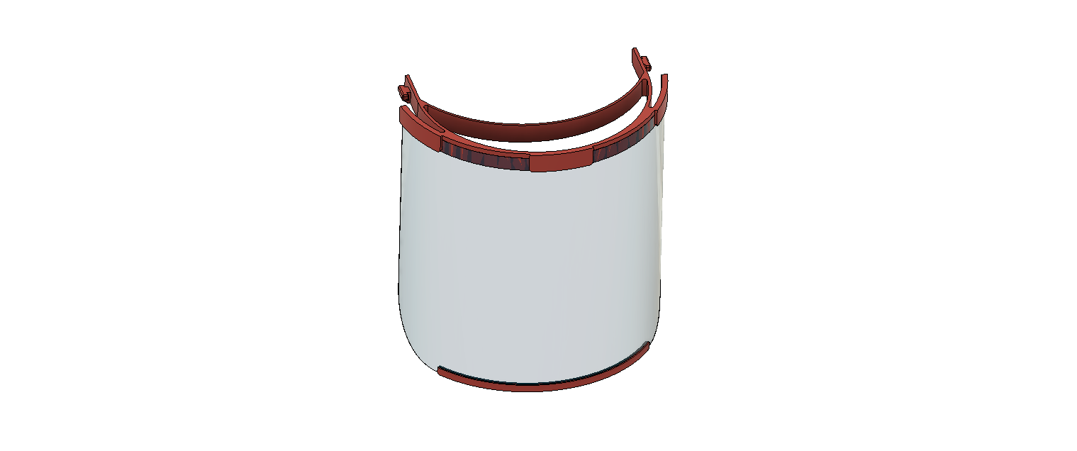 Face shield A4 0.1mm Foilie