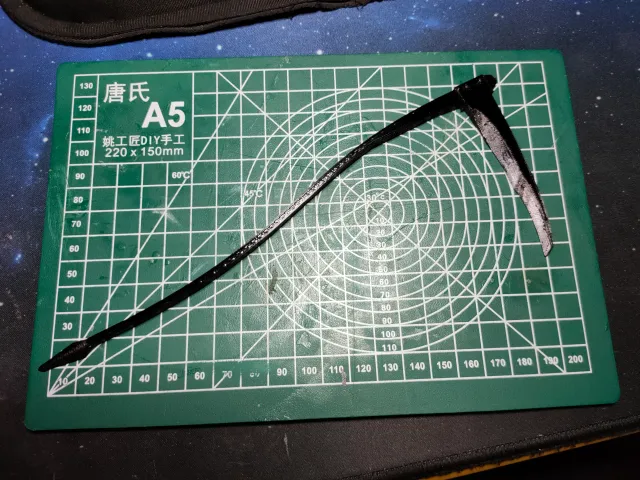 Halloween Scythe Hair Pin