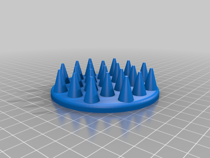 Head Massage Tool - broken apart