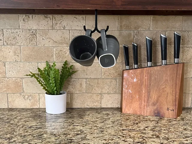 Foldable under cabinet double hook
