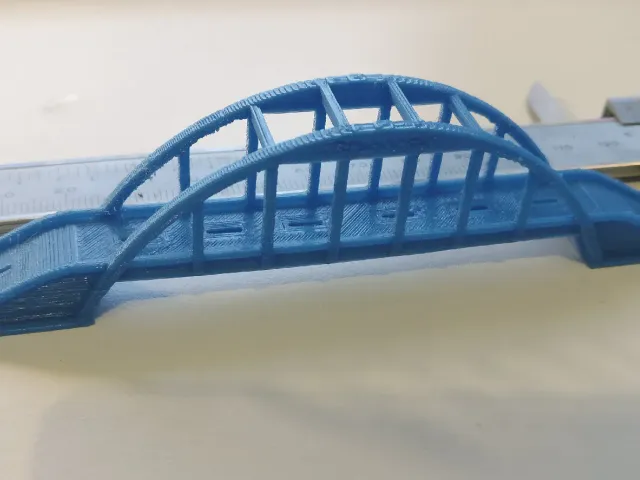 Bruggetje (Overhang Bridge test)