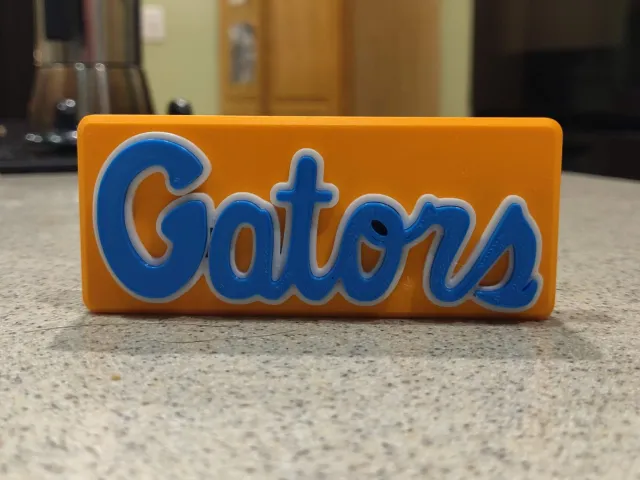 University of Florida Gators Script logo