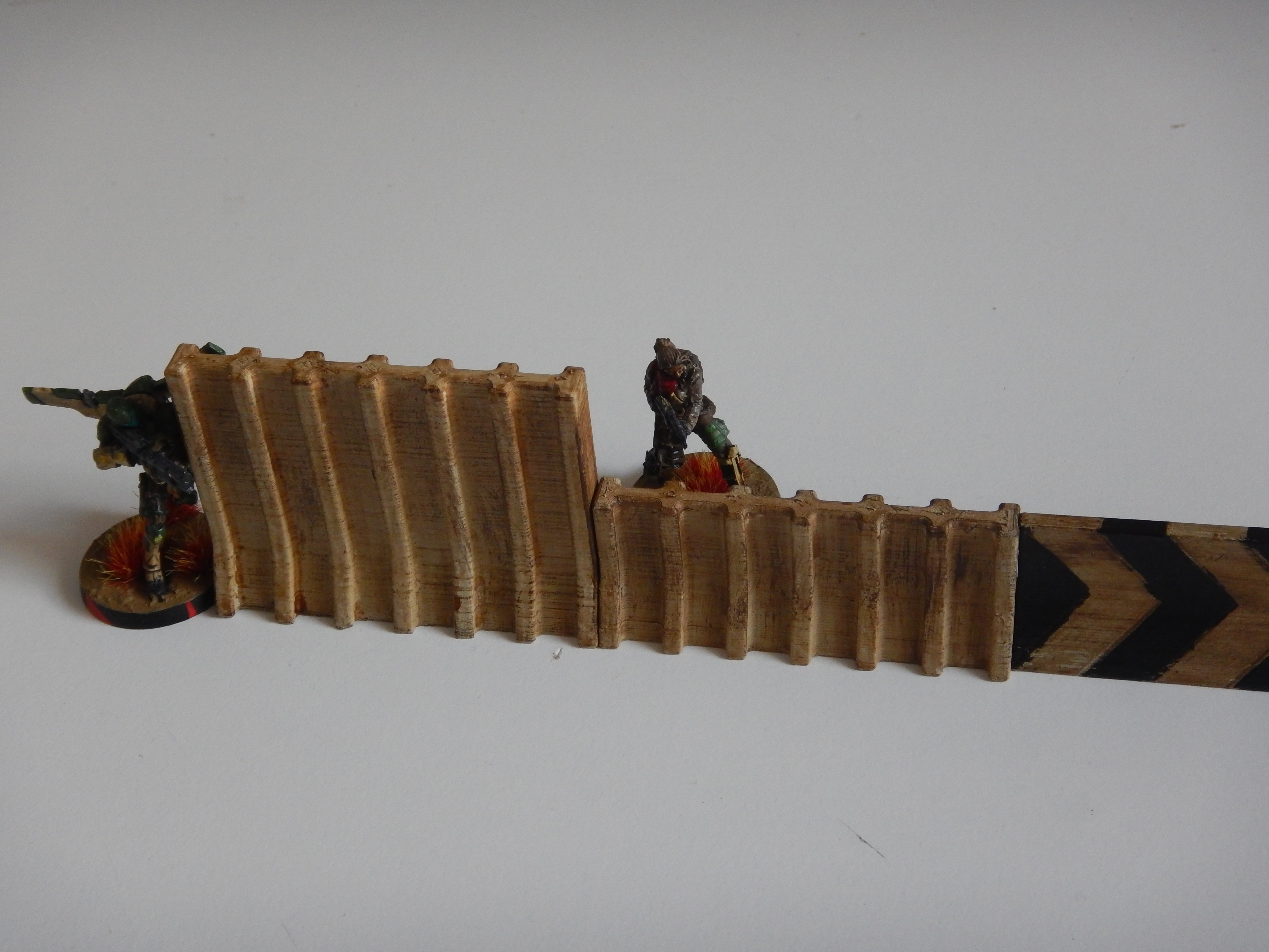 Tabletop Barricades 28mm/32mm scale
