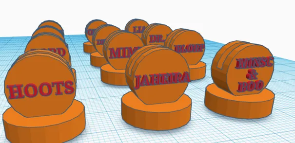 dungeon mayhem pawn by 3D printing girll | Download free STL model ...