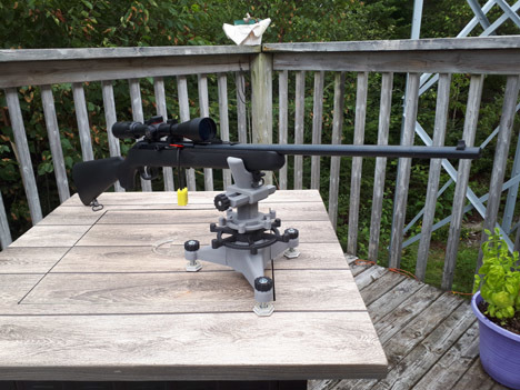 Miniatura 2 do modelo 3D Rifle Sighting Front Rest