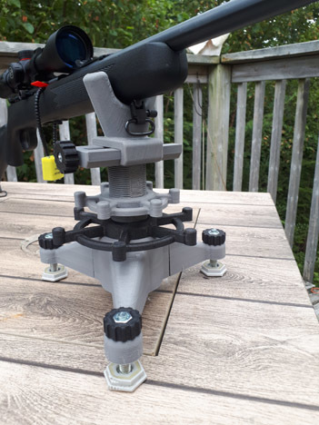 Miniatura 3 do modelo 3D Rifle Sighting Front Rest