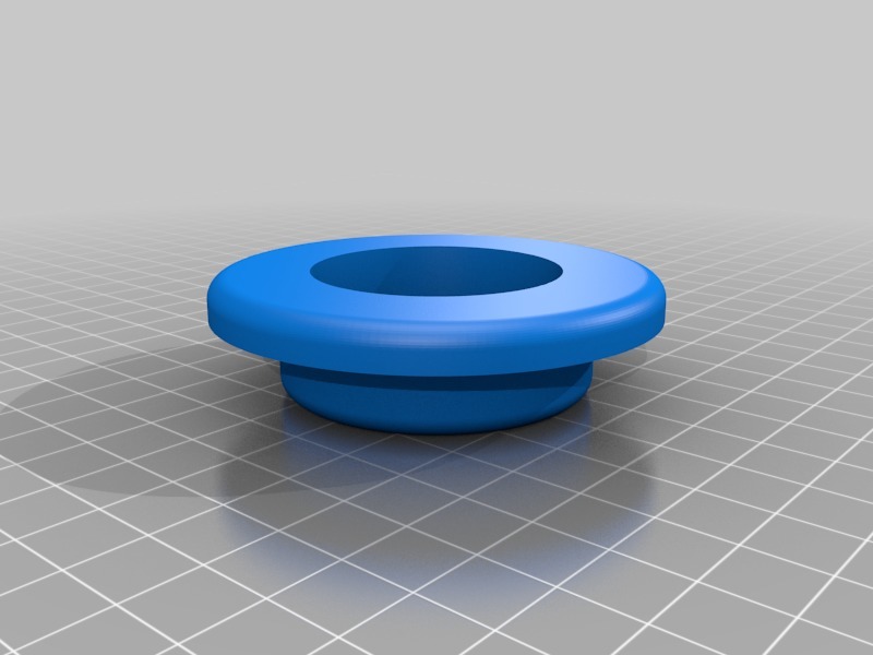 Glass Top Table Umbrella Bushing by DJ_Foot Download free STL model