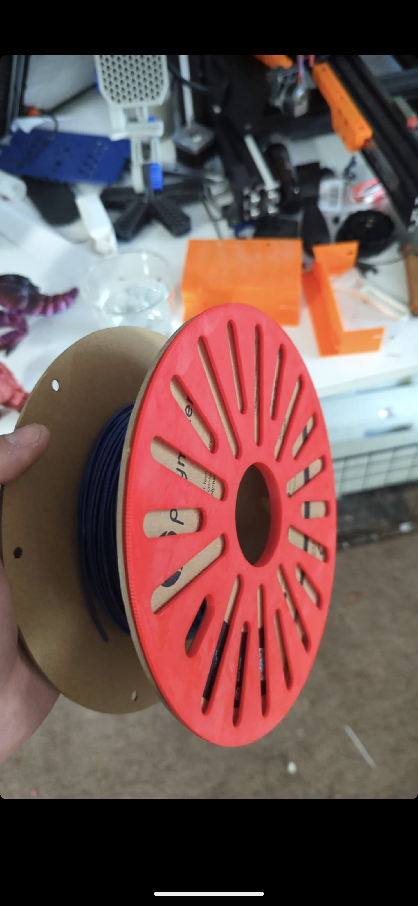 Bambu - PolyMaker 3D Cardboard spool holder