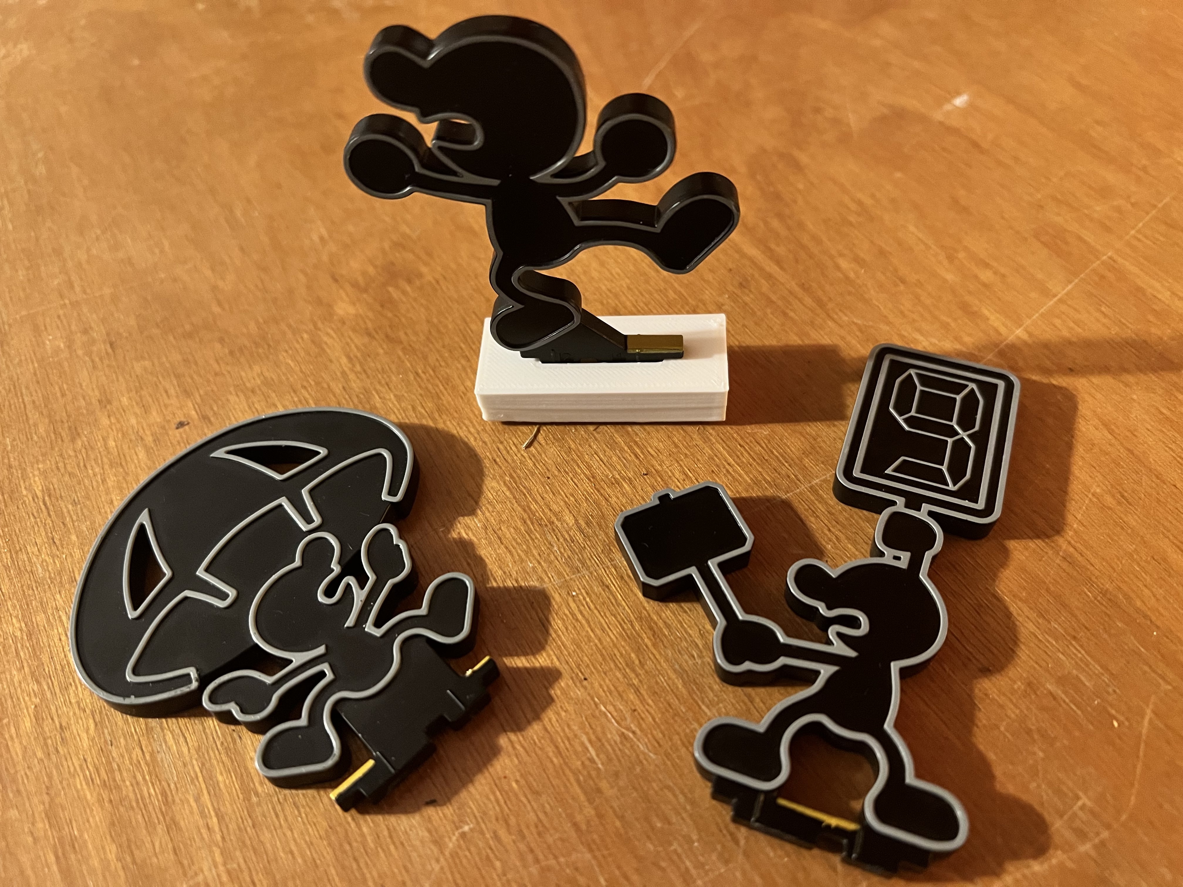 Mr. Game & Watch Amiibo Accessory Stand