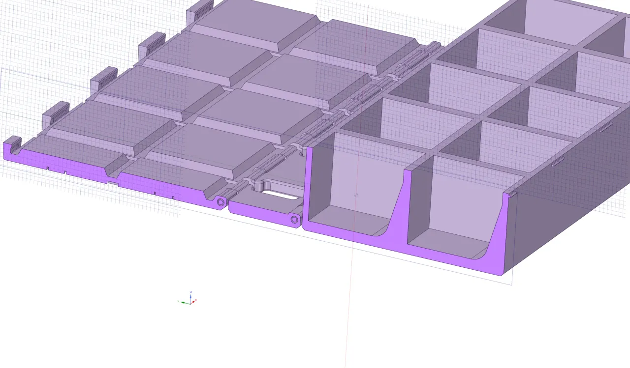 pill box for a week - 2 pills a day, incl. fusion-file by Mar Ber, Download free STL model