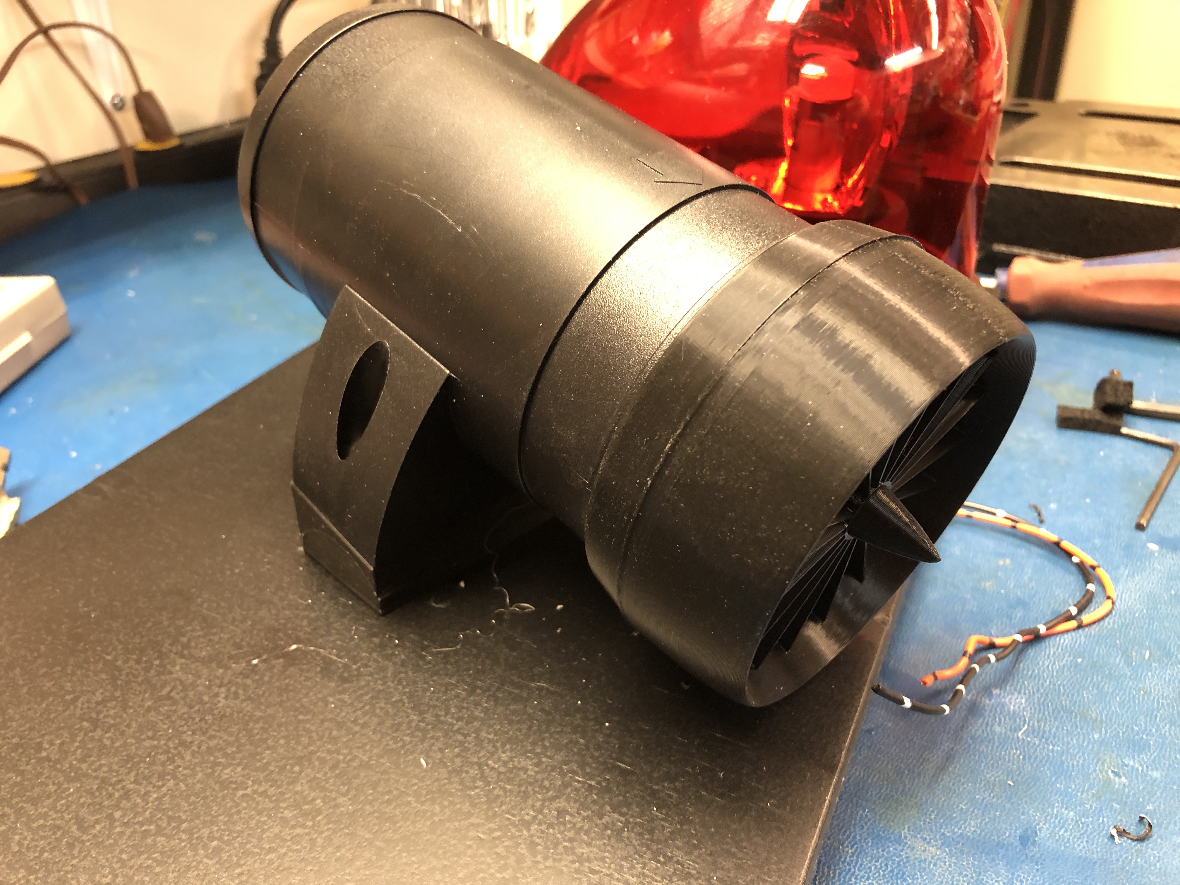 Blower Mount for In-Line Blower