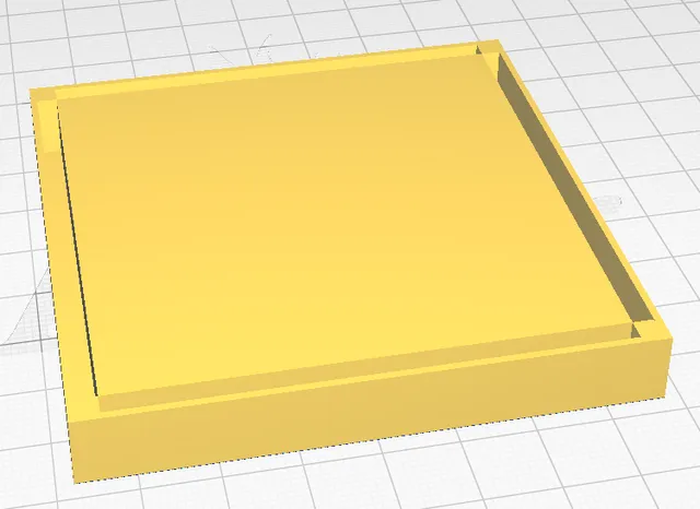 Base for 3d Printed Lithophanes