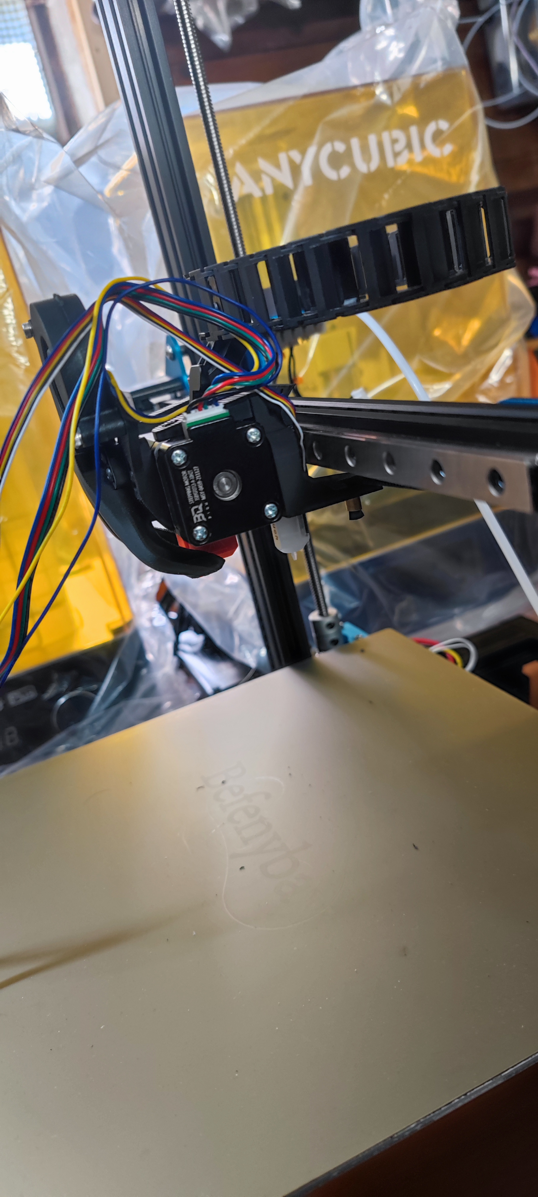 CR10 V2 V3 Biqu H2 BLTouch Front Mounted Linear Rail by chal