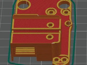 REMIX Artillery Genius/Pro BIQU H2 V2S Mount (Original Slotted/Wheel Rail) & "Leo" Duct