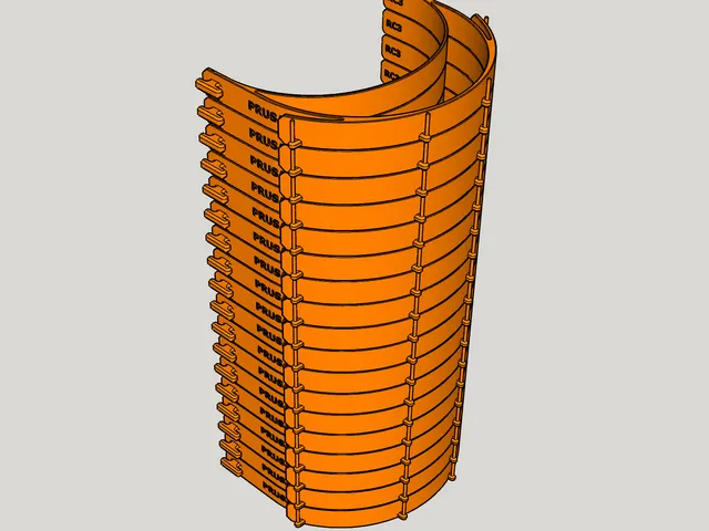 PRUSA RC3 faceshield remix - "stacked"