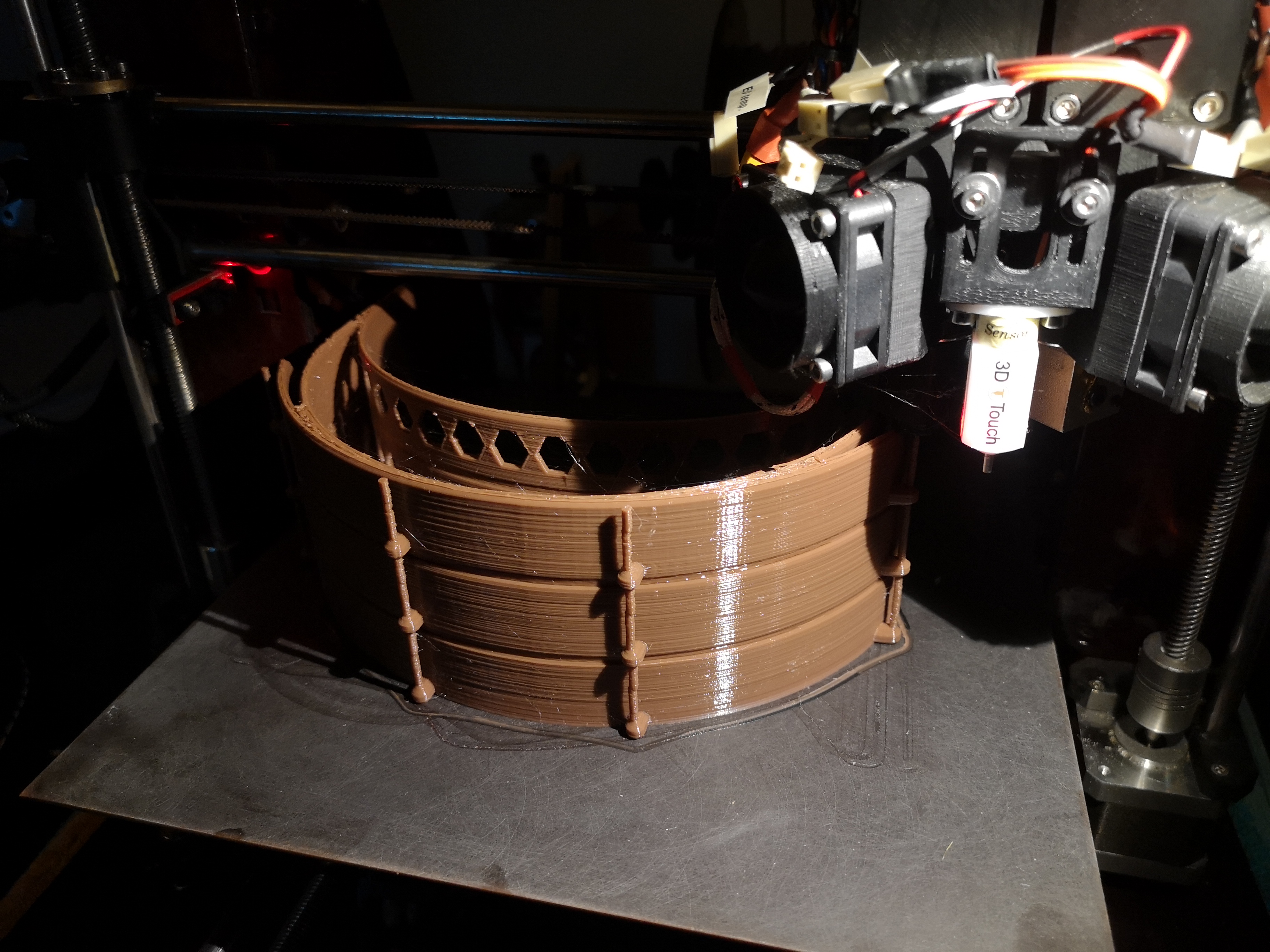 PRUSA RC3 faceshield remix - "stacked" — miniatura 2