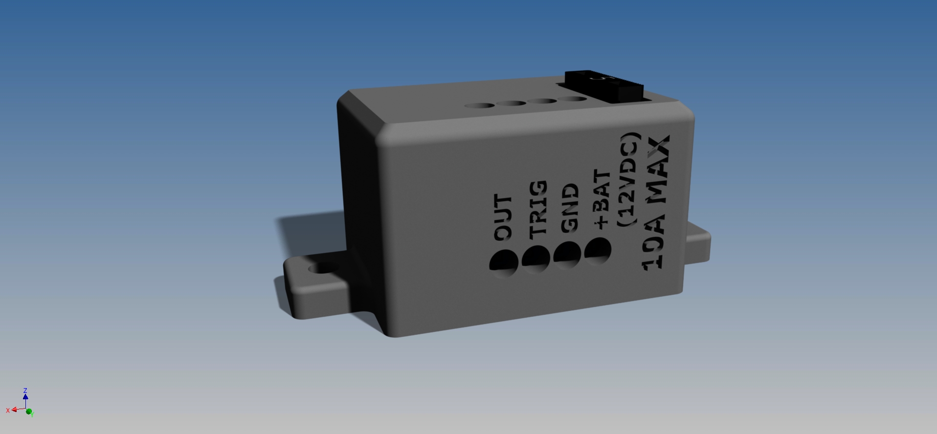 12VDC SRD Relay PCB & Case