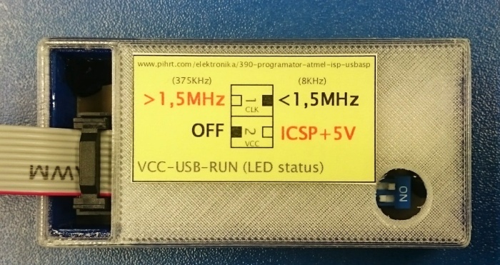 Atmel ICSP USBasp - programátor