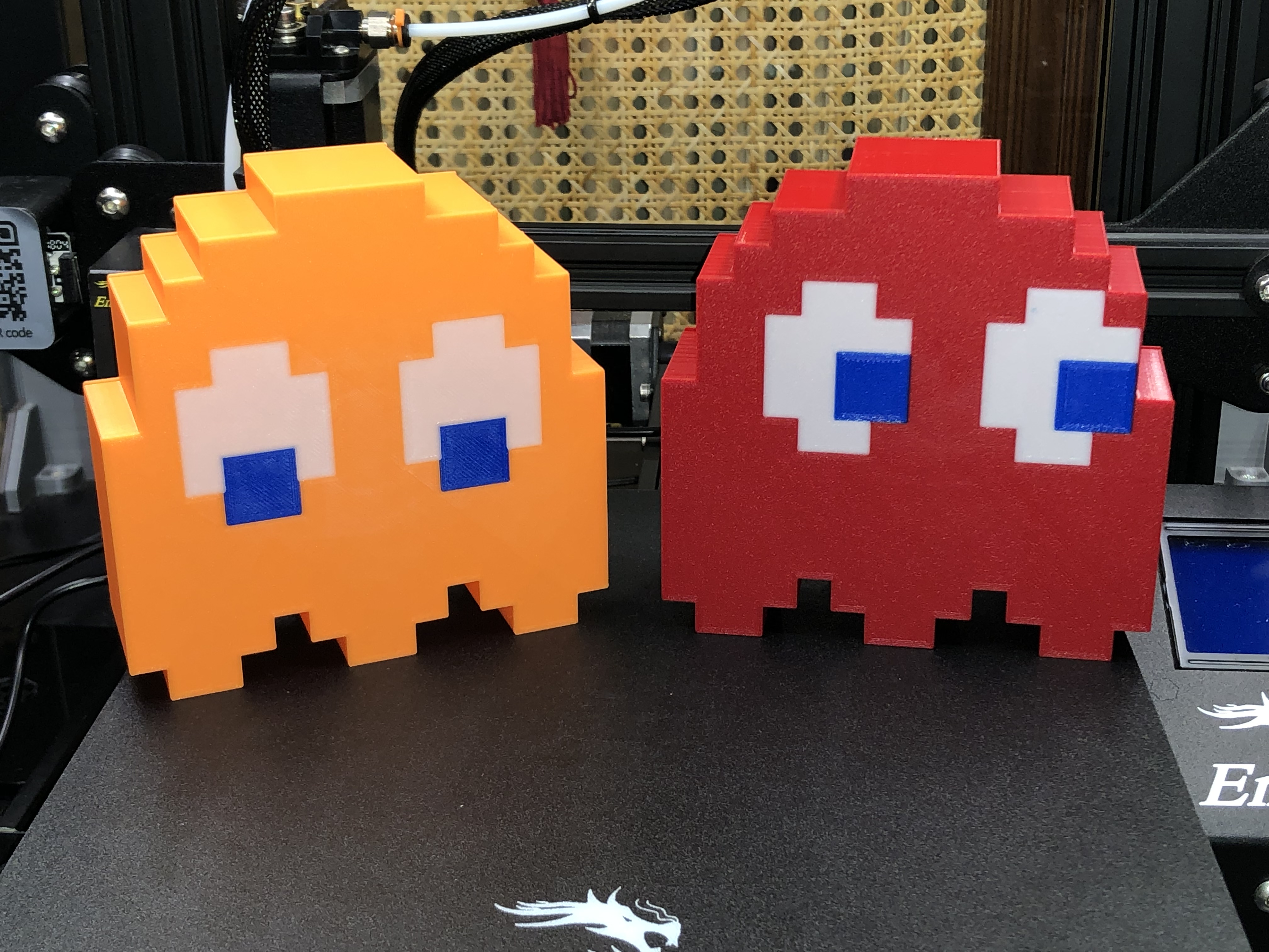 Miniatura 3 do modelo 3D PAC-MAN's Ghosts