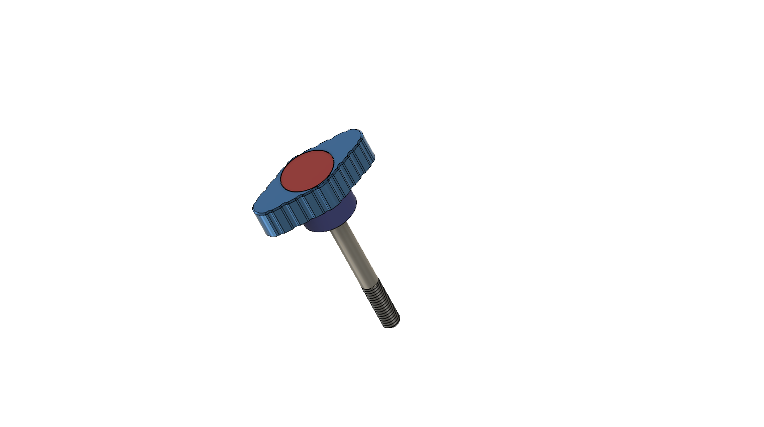 M6 Wing Thumbscrew — miniatura 2
