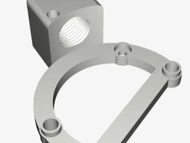 BTT EBB36 Strain Relief for Galileo Extruder