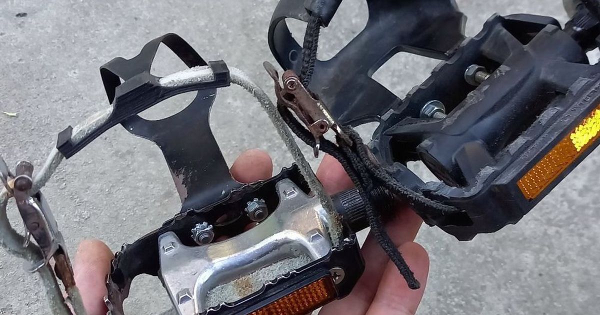 toe cages for bike pedals