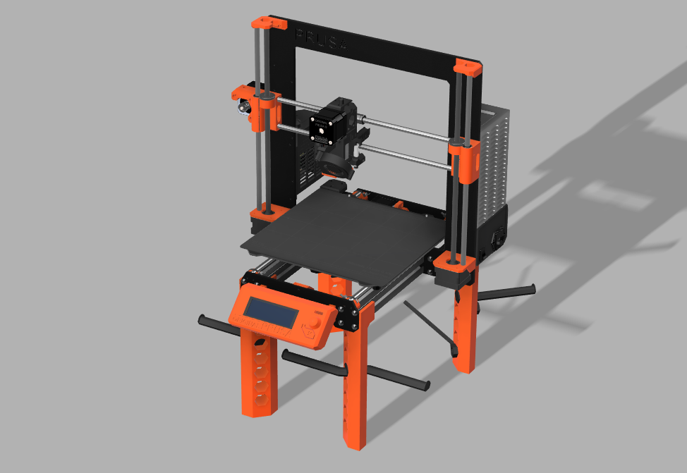 MMU spool holder - click in legs, modular