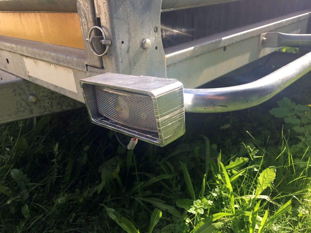 porte feux de position remorque 