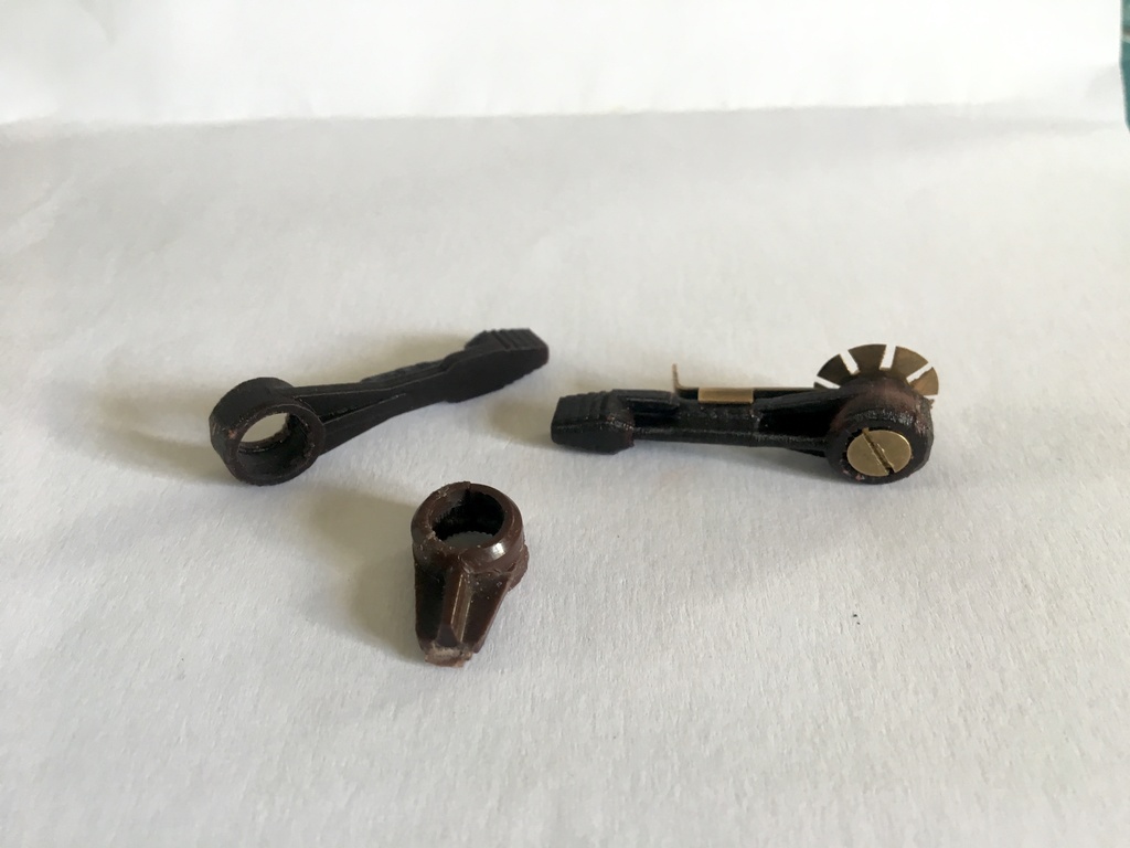 bouton de reglage Transfo MECCANO à plots en 115 v pour trains en "O" Hornby