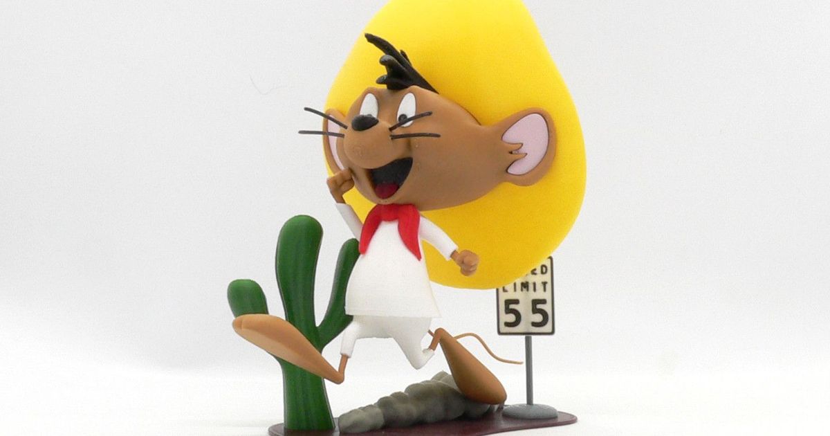 Warner Bros. SPEEDY GONZALES Full-figure Animation Drawing of the