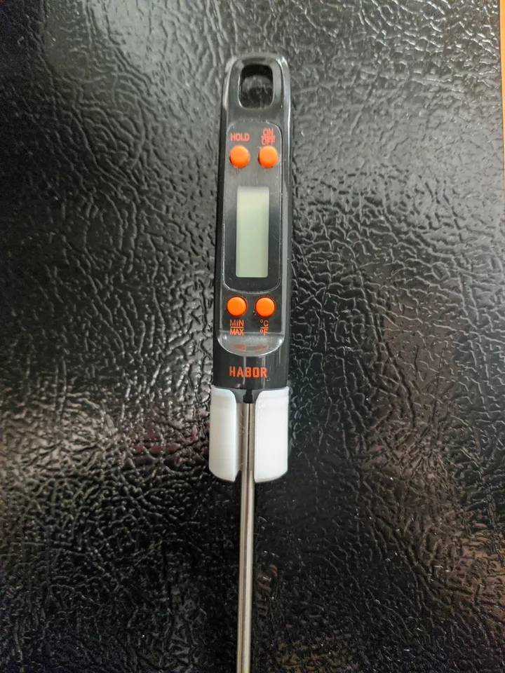 Magnetic Holder for Meat Thermometer by Scatterthought