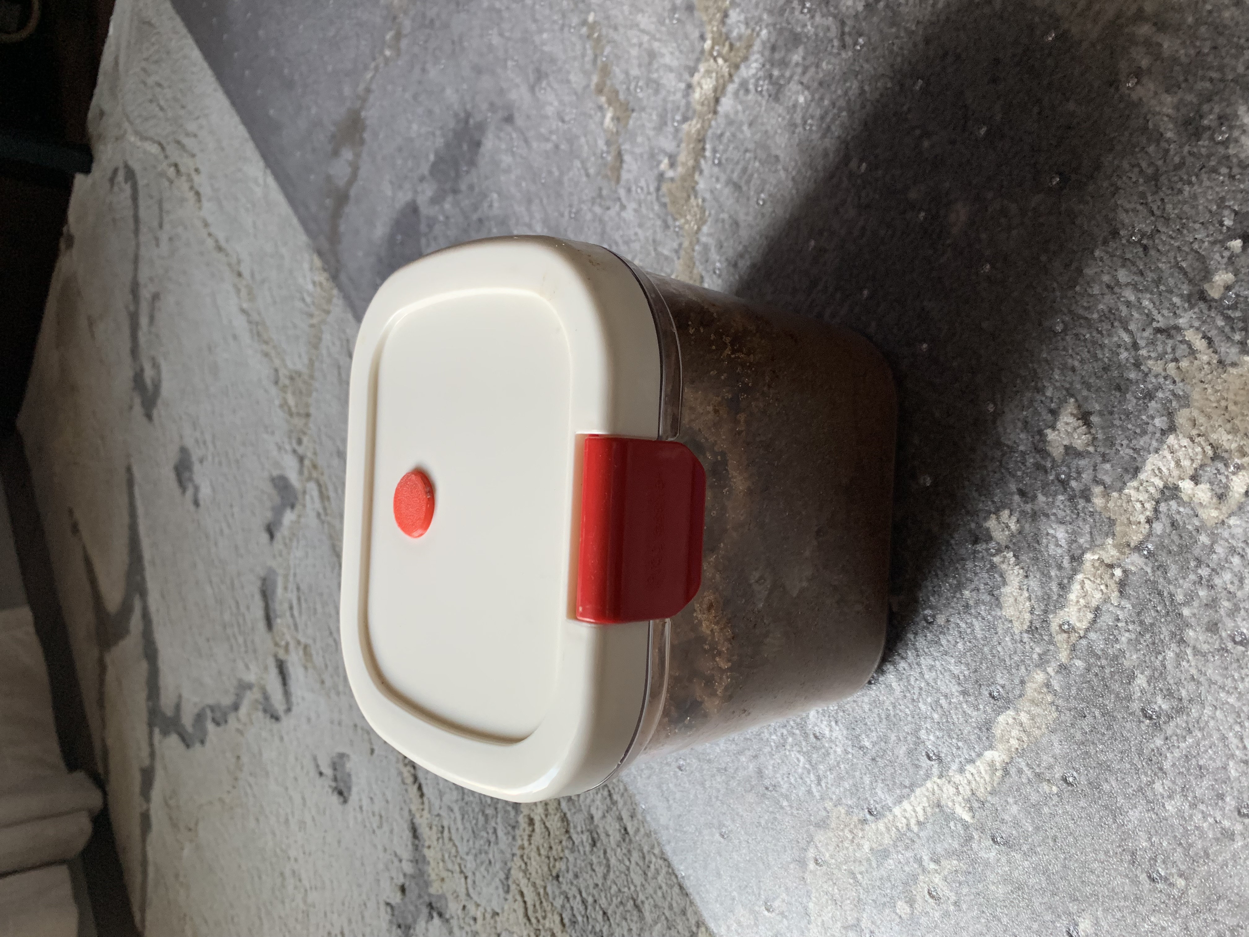 Brown sugar disc holder