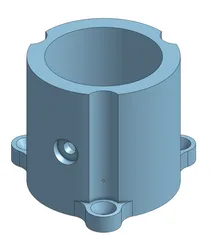 Foot for mounting plastic shelving to bench top