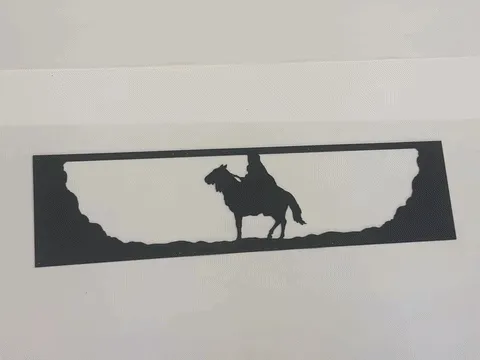 wraith LOTR 2d decorative design 600x150mm printinplace