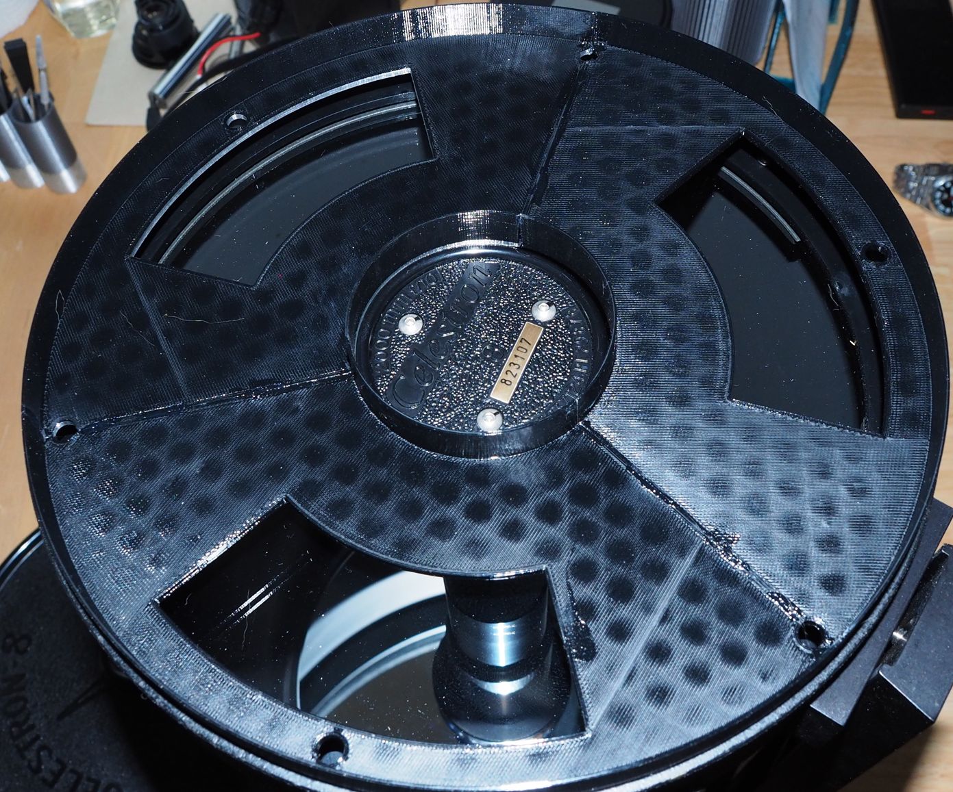 Duncan mask - old C8 collimation aid