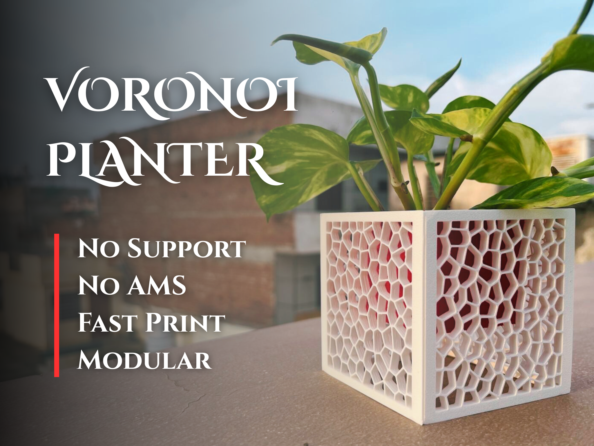 Modular Voronoi Planter