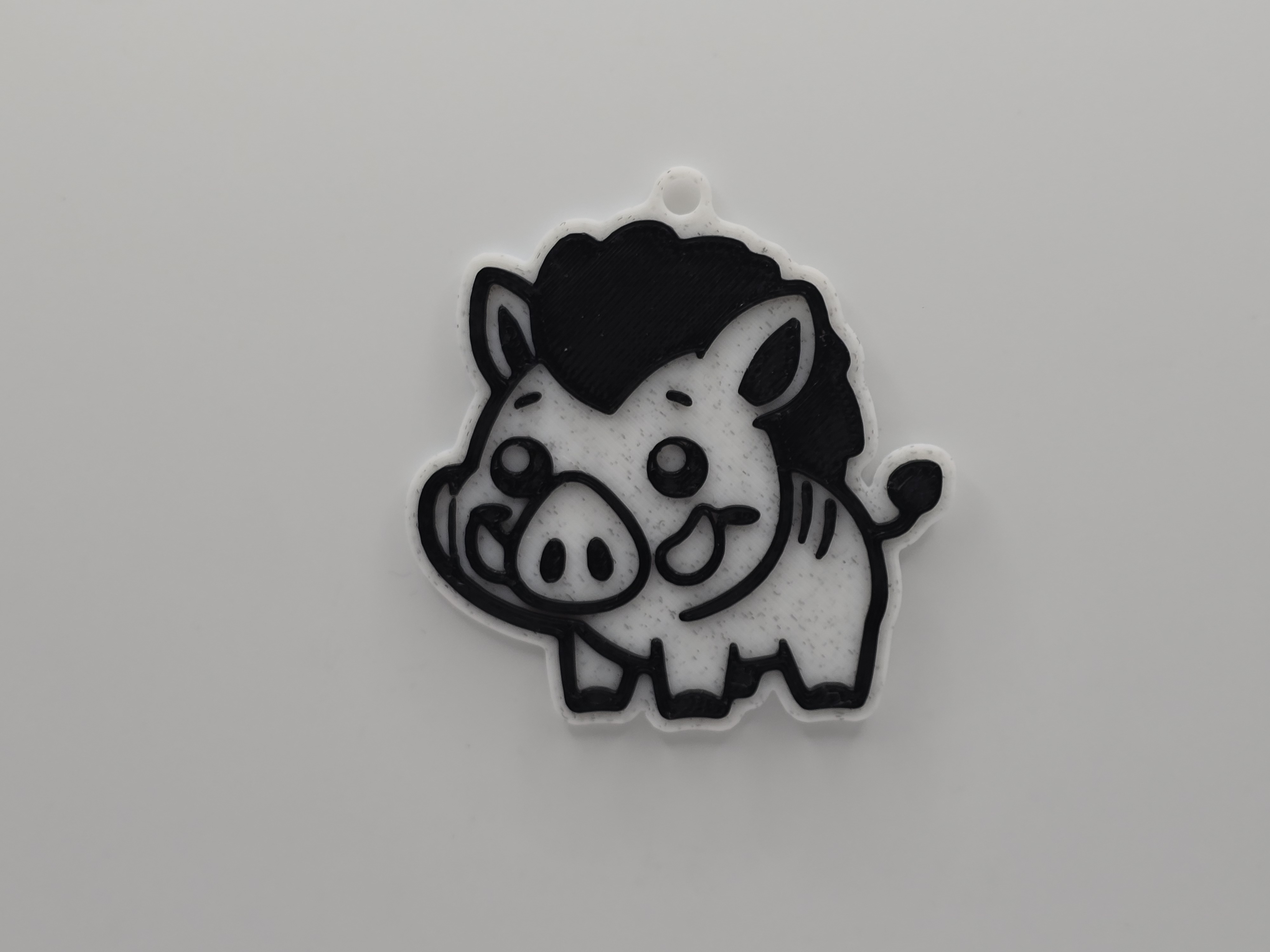 Cute Wild Boar Keychain