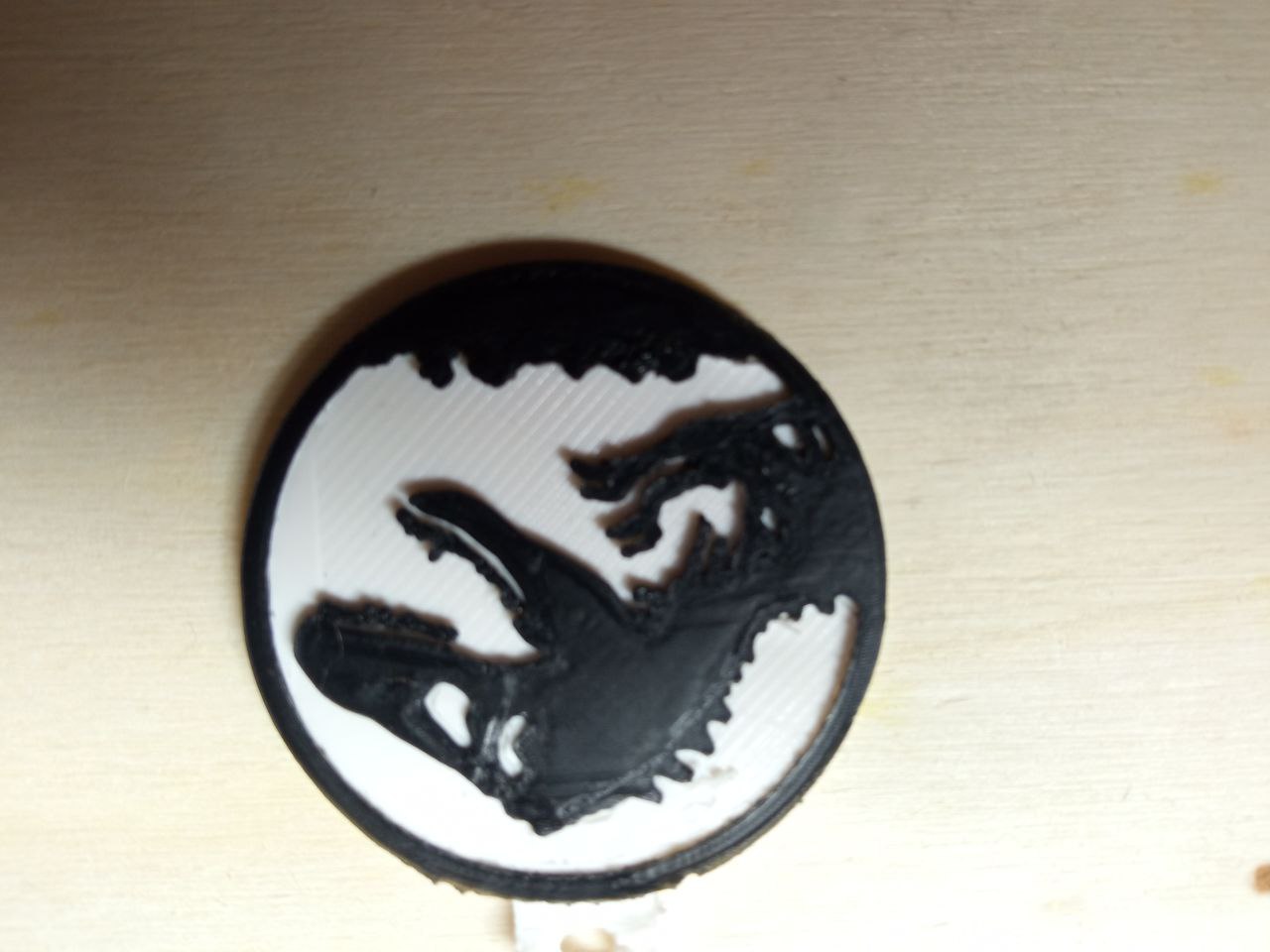 Jurassic Park Keychain