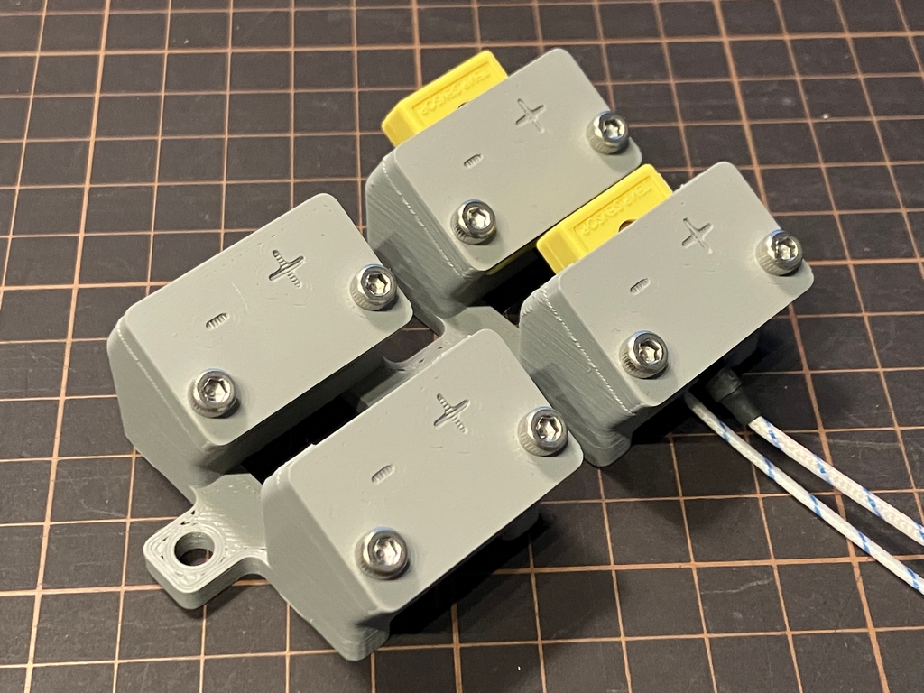 Thermocouple angled mount