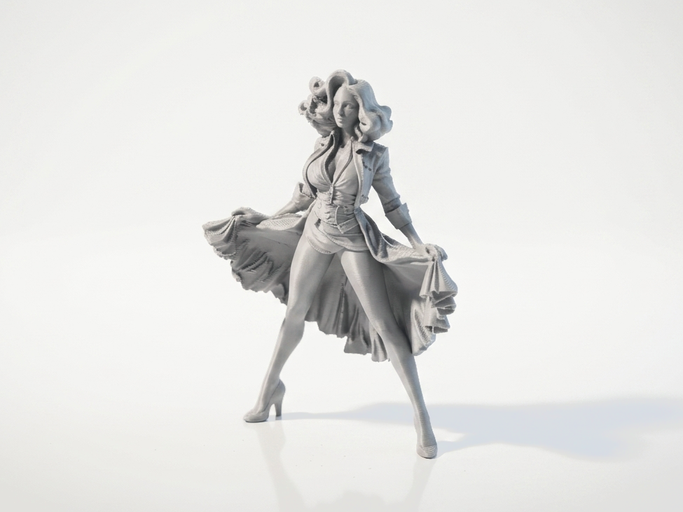 Dancing Queen Figurine Female Figure 3D Printable