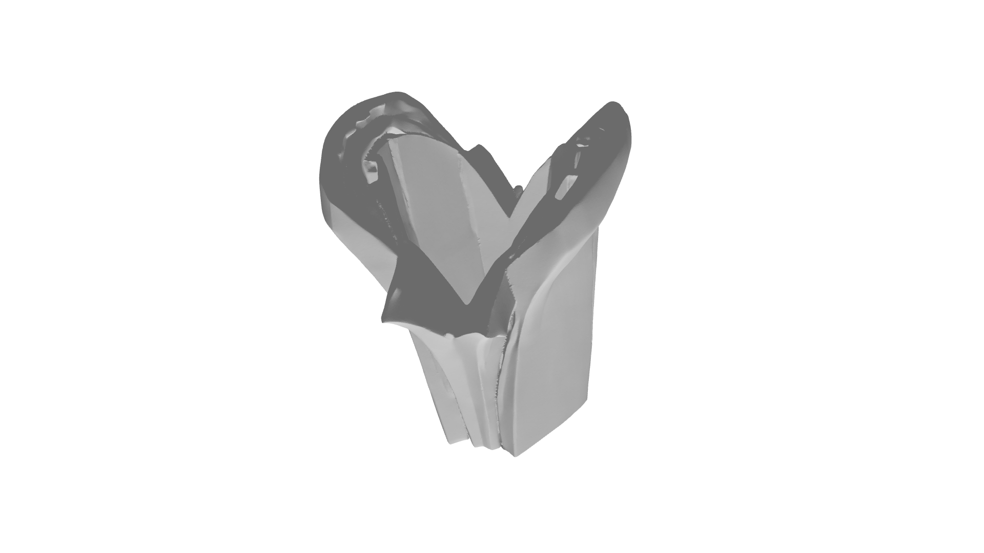 Pen holder blooming flower