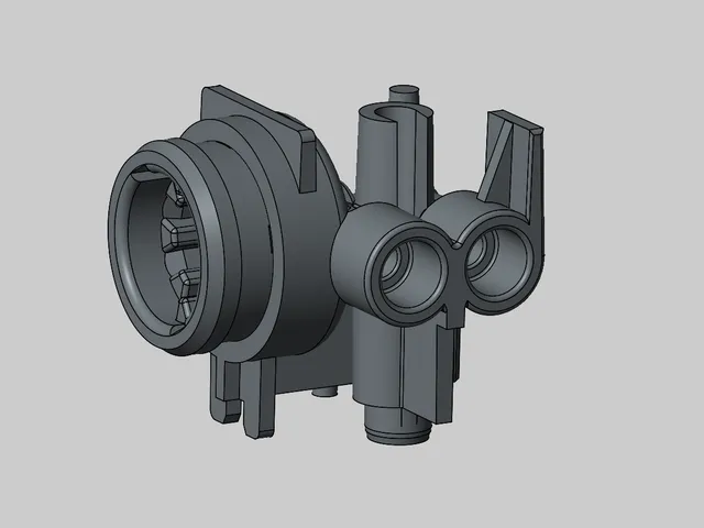 Dampfventilgehäuse / Steam valve housing Jura Subito 630 Type 968