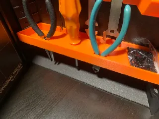 Tool Rack for Core One Side Storage with door clearance