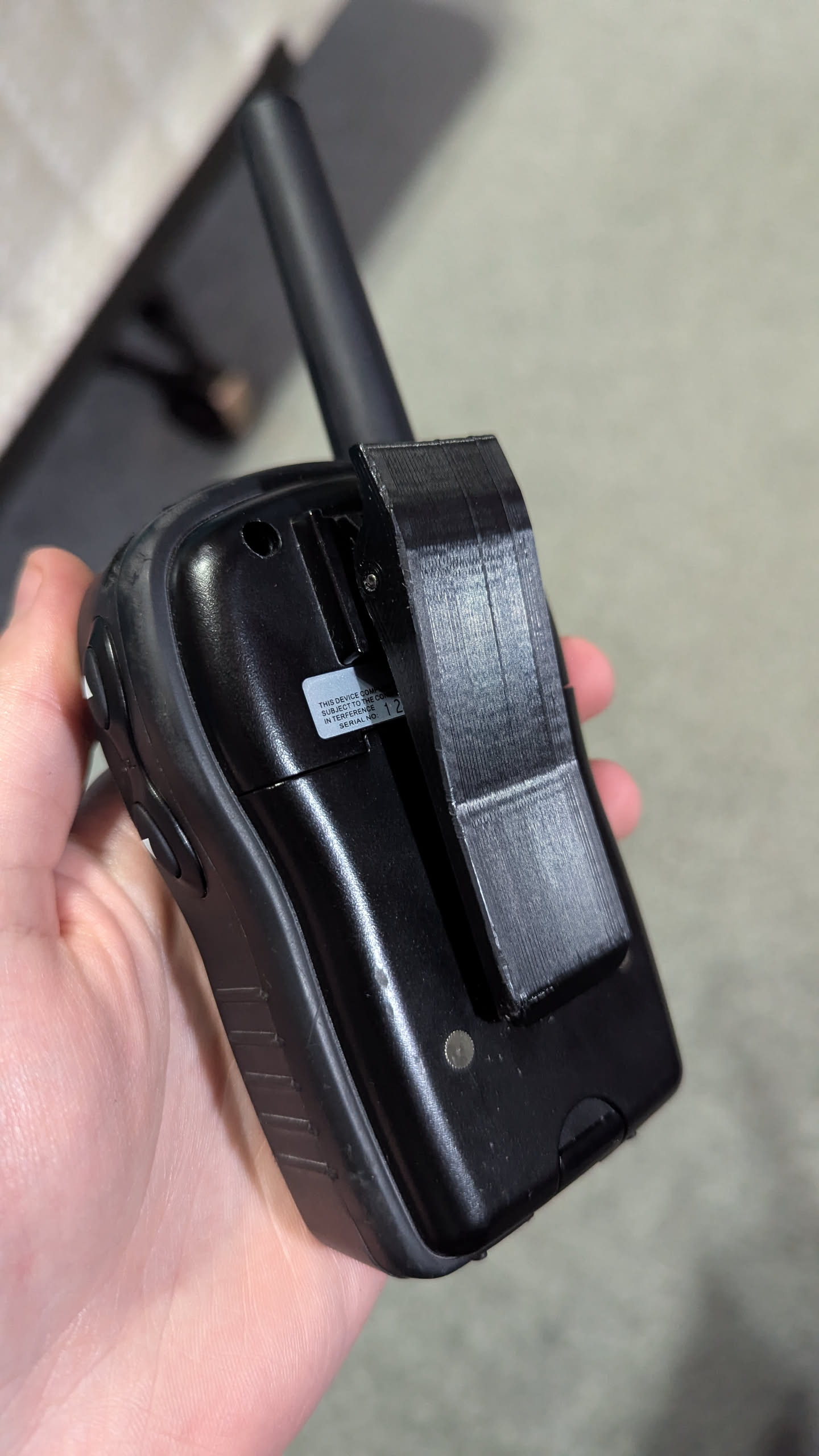Midland HH54 Belt Clip (Uses original parts)