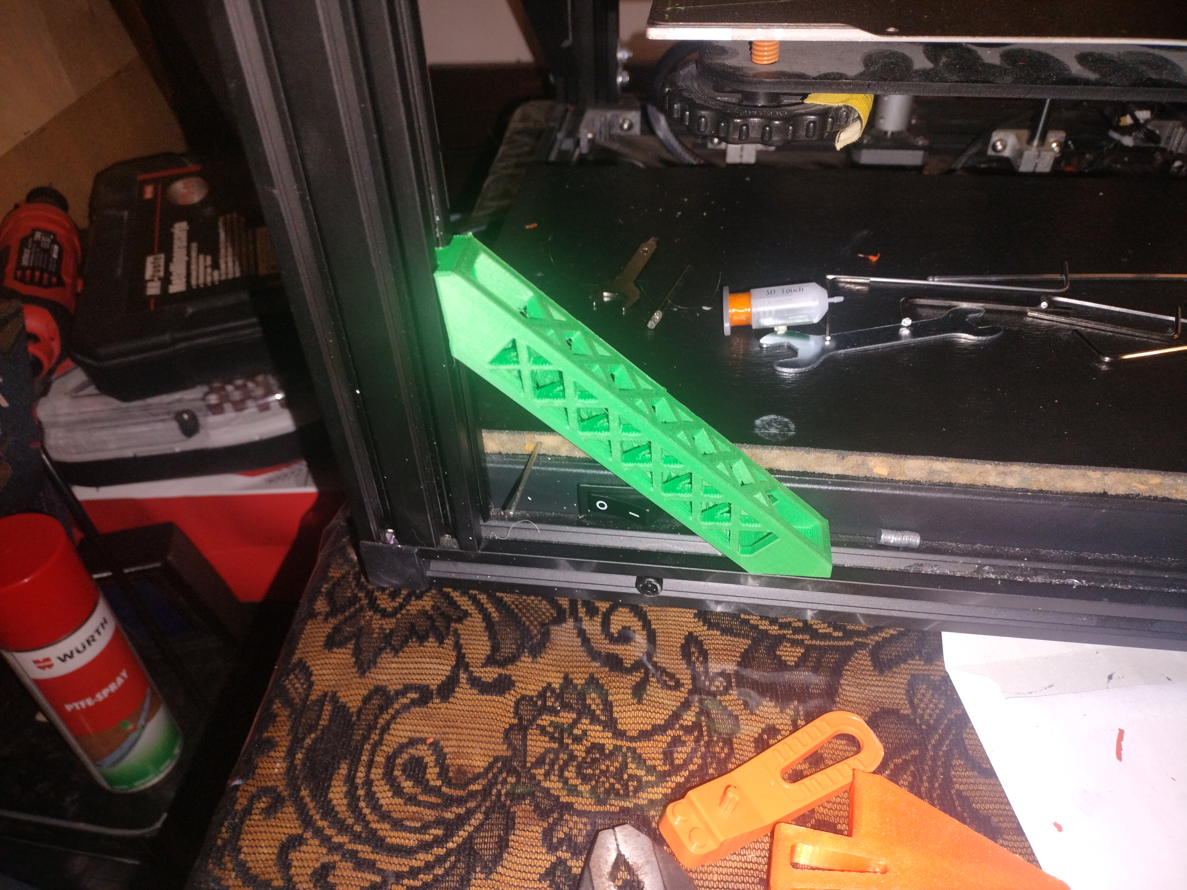 2020 Extrusion corner brace, 11x11cm