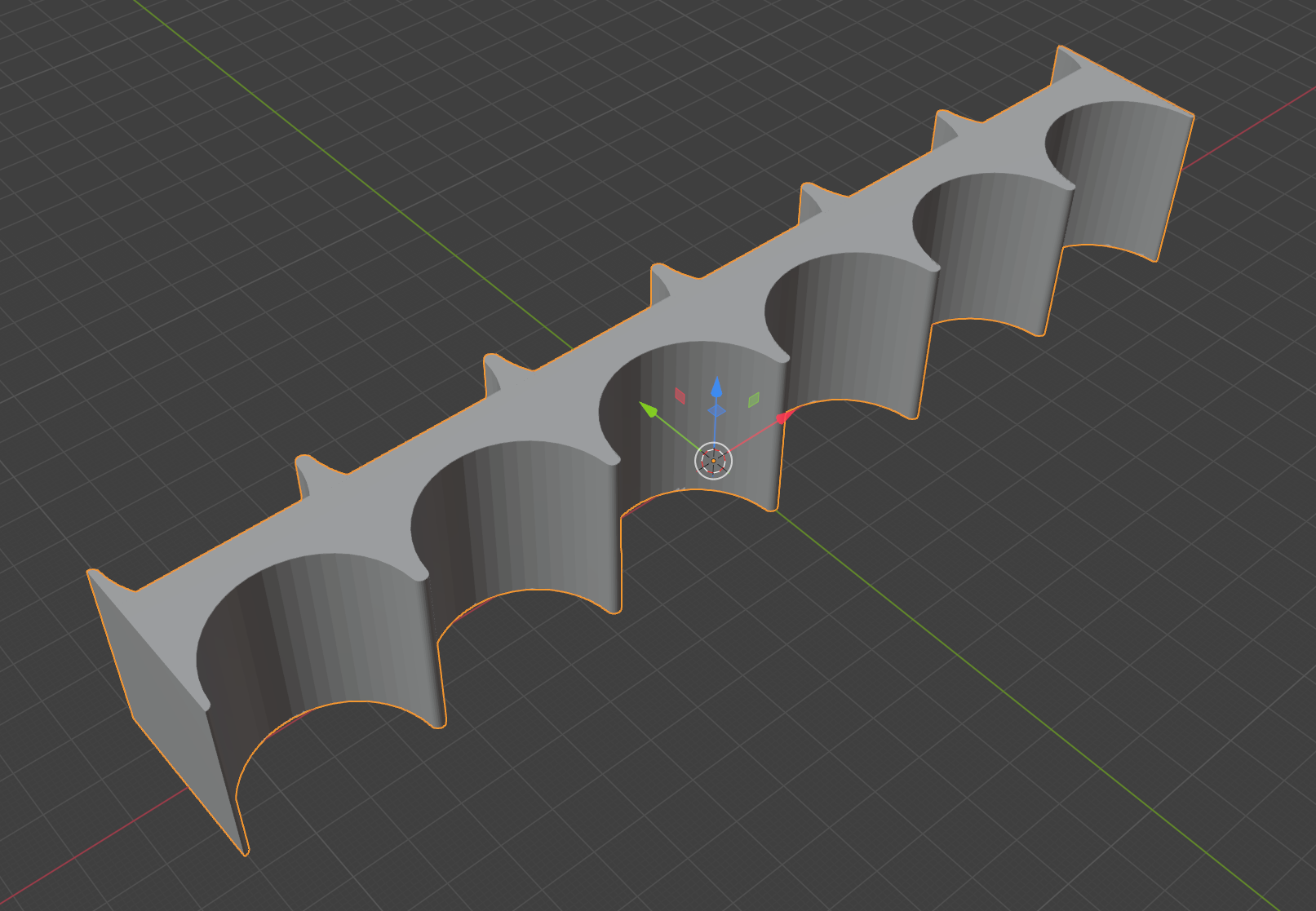 Craft paint bottle stacker tray 3D model
