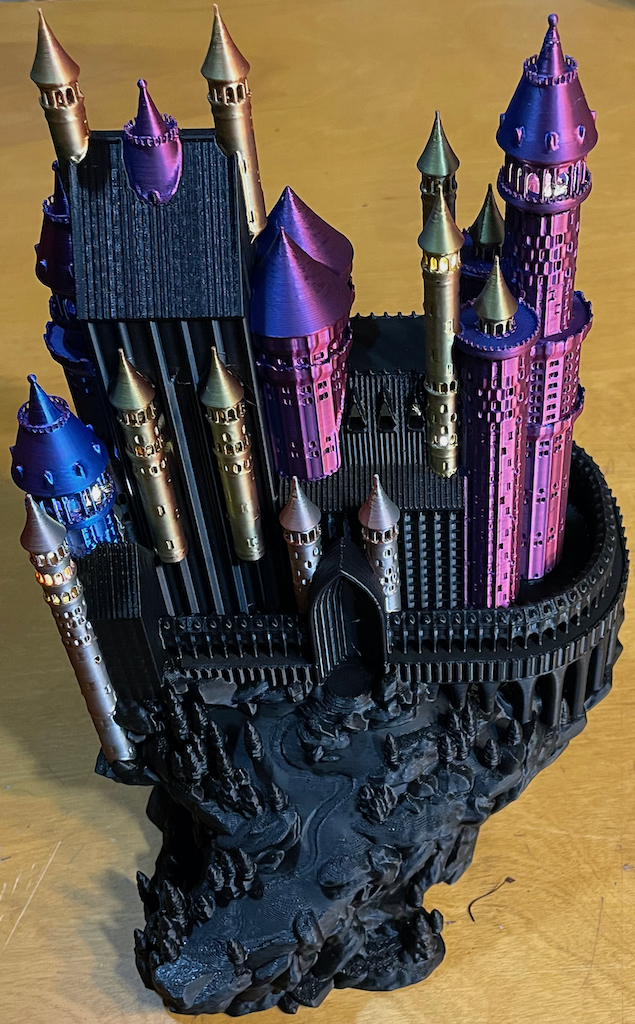 Fantasy Light-up Castle 3D model