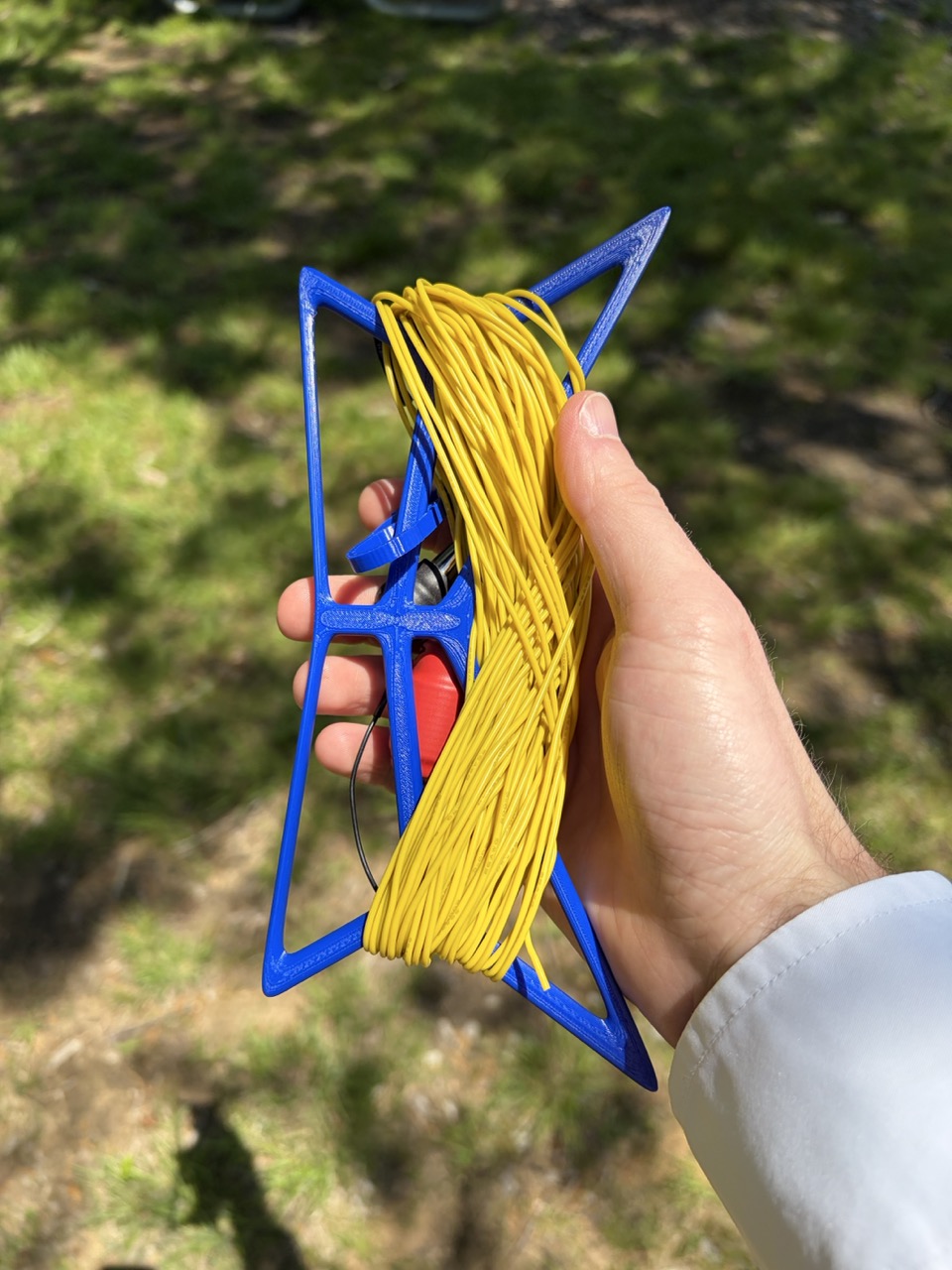 Skeletal Minimalist Antenna Winder