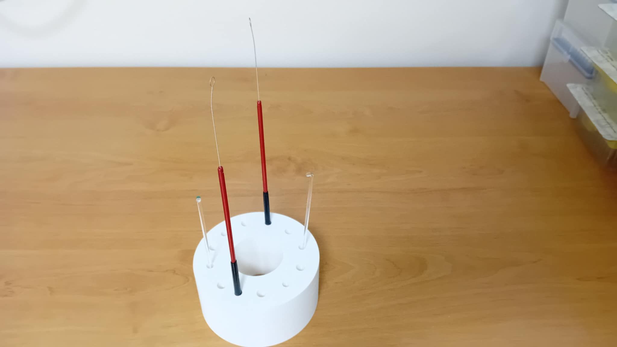 Accessories for inoculating loops and needles